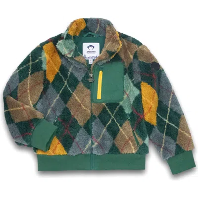 Appaman Kids' Woodland Fleece Jacket In Multi