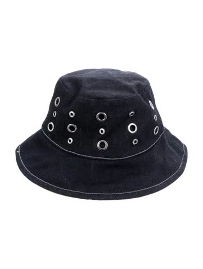 Pre-owned Apparis Denim Bucket Hat In Blue