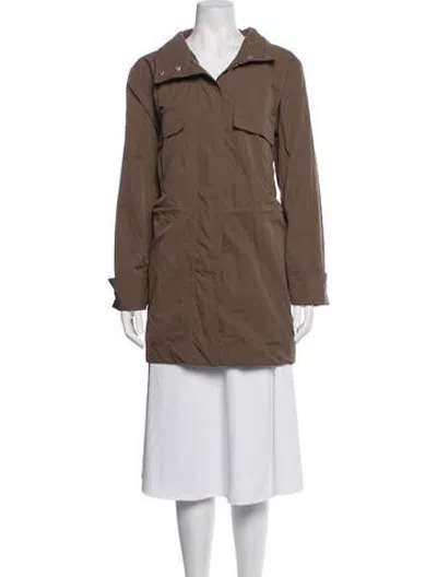 Pre-owned Apparis Utility Jacket In Brown