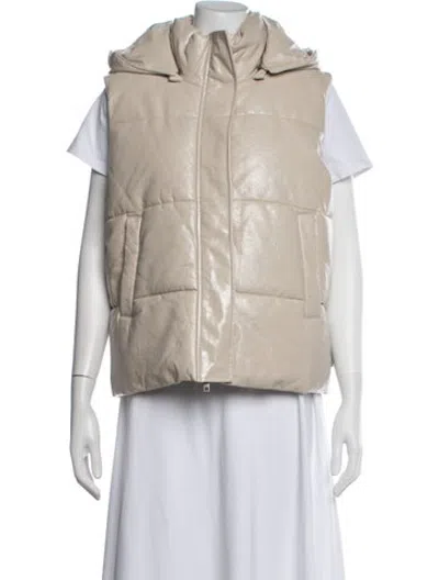 Pre-owned Apparis Vest In Neutrals
