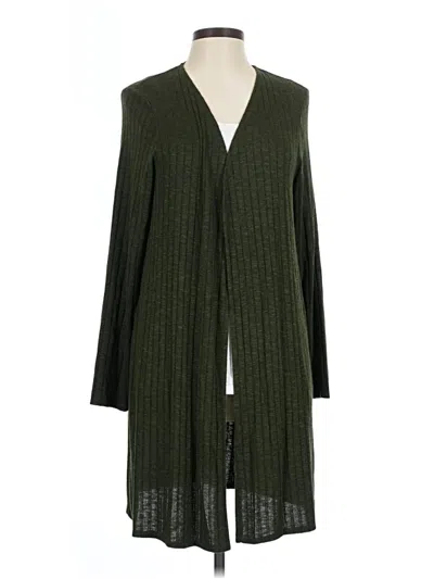 Pre-owned Apt. 9 Cardigan Sweater In Green