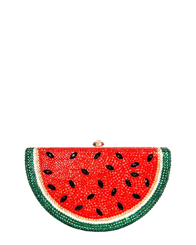 Aquaswiss Aqs Watermelon Crystal Clutch In Nocolor