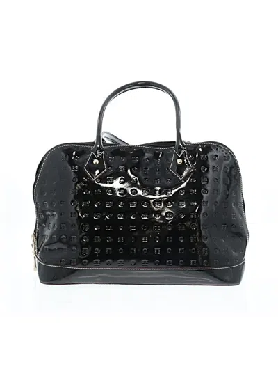 Pre-owned Arcadia Leather Satchel In Black