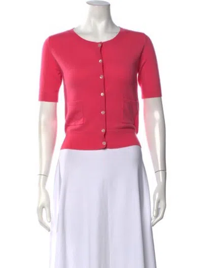 Pre-owned Arch4 Cashmere Crew Neck Sweater In Pink