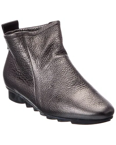 Arche Bibiki Leather Bootie In Animal Print