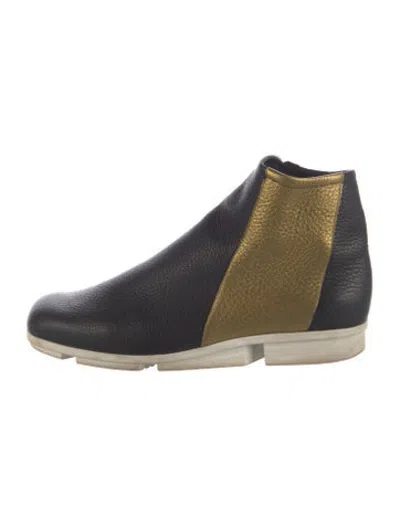 Pre-owned Arche Leather Boots In Blue