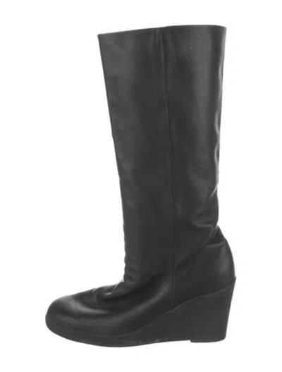 Pre-owned Arche Suede Boots In Black