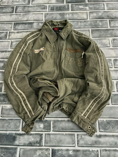 Pre-owned Archival Clothing X Avant Garde Vintage Avant Garde Junya Watanabe Kapital Style Jacket 90's (size Medium) In Multicolor
