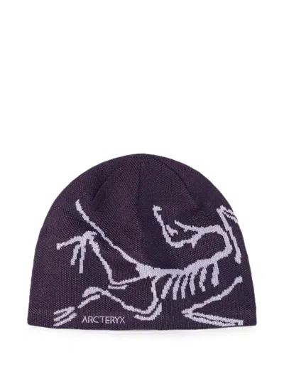 Arc'teryx Bird Head Beanie Hat In Purple