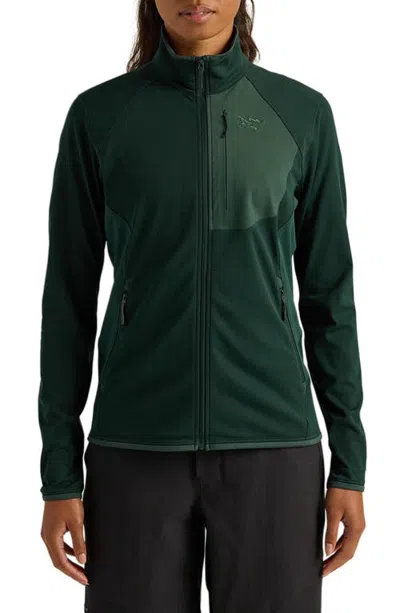 Arc'teryx Delta Performance Fleece Jacket In Green