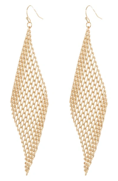 Area Stars Elaina Mesh Drop Earrings In Multi