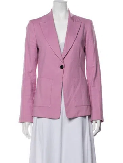 Pre-owned Argent Blazer In Purple