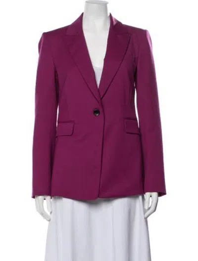 Pre-owned Argent Wool Blazer In Purple