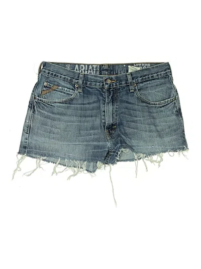 Pre-owned Ariat Denim Shorts In Blue