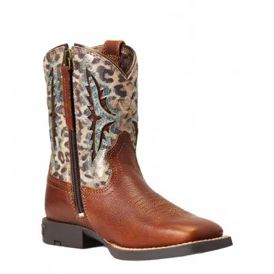 Ariat Kids' Girls Koel Venttek Boot In Spiced Cider In Brown