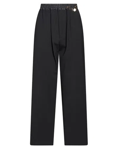 Aries Woman Pants Black Size 32 Polyester, Wool, Elastane