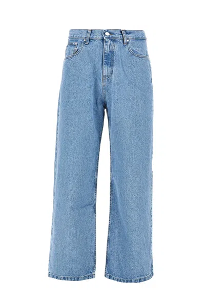 Artefact Stencil Uniform Denim Jeans In Blue