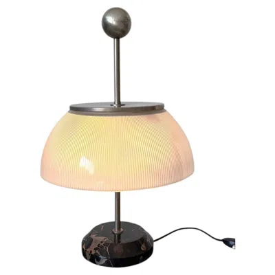 Pre-owned Artemide Sergio Mazza, Alfa Table Lamp, Manufacturer:  1959 In Beige