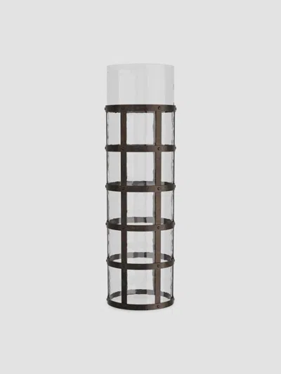 Arteriors Rivet Vase In Clear