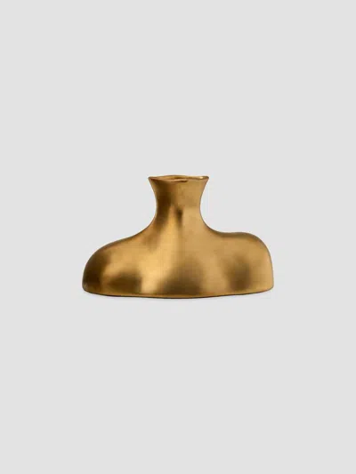 Arteriors Tilbury Gold Ceramic Vase