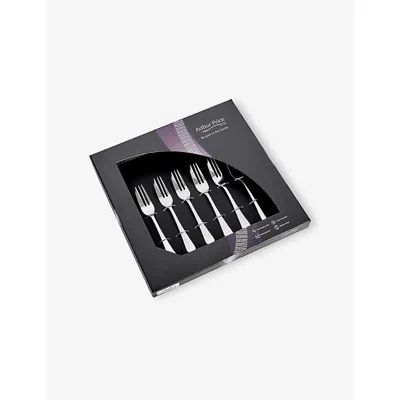 Arthur Price Rattail 6-piece Stainless-steel Pastry Fork Set Stainless Steel