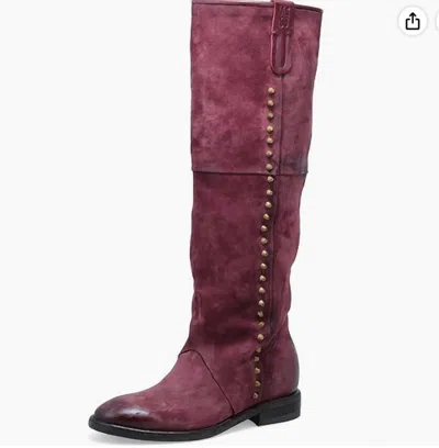 As98 Women's Irie Boot In Wine In Pink