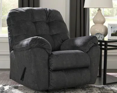 Ashley Accrington Manual Recliner In Granite