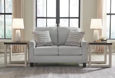 Ashley Adlai Loveseat In Shadow