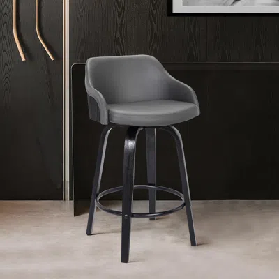 Ashley Alec Counter Height Bar Stool In Gray