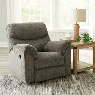 Ashley Alphons Manual Rocker Recliner In Putty