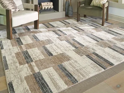 Ashley Alstone 7'10" X 10' Area Rug In Multi
