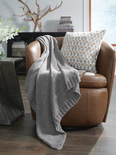 Ashley Anawood Throw In Gray