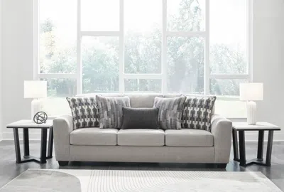 Ashley Avenal Park Sofa In Flannel