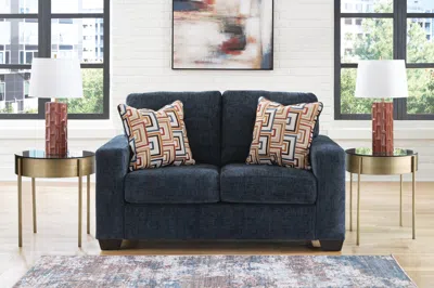 Ashley Aviemore Loveseat In Ink