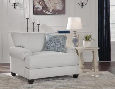 Ashley Avocet Oversized Chair In Arctic