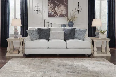 Ashley Avocet Sofa In Arctic