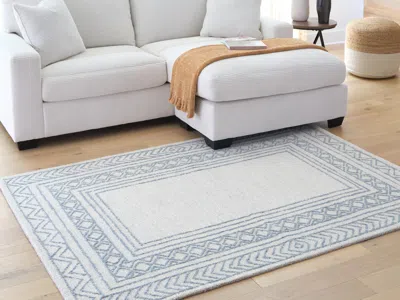 Ashley Azelhurst 5' X 7' Area Rug In Blue/ivory/gray