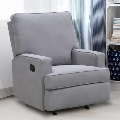 Ashley Baby Relax Salma Glider Recliner In Light Gray