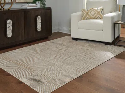 Ashley Bachus 5'3" X 7' Area Rug In Multi