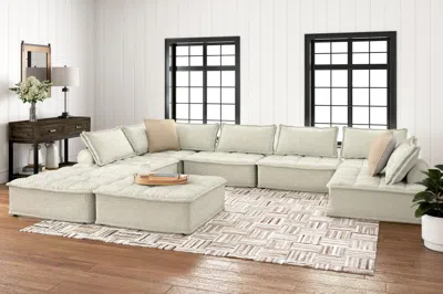 Ashley Bales 8-piece Modular Seating In Taupe