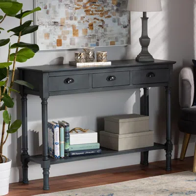 Ashley Baxton Studio Garvey Console Table In Gray