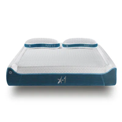 Ashley Bedgear X-1 Edge Mattress - Boxed (full) In White/blue