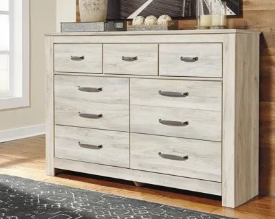 Ashley Bellaby 7 Drawer Dresser In Whitewash