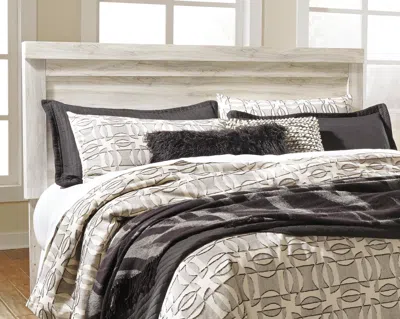 Ashley Bellaby King Panel Headboard In Whitewash
