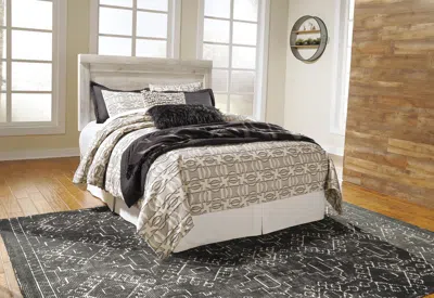 Ashley Bellaby Queen Panel Headboard In Whitewash