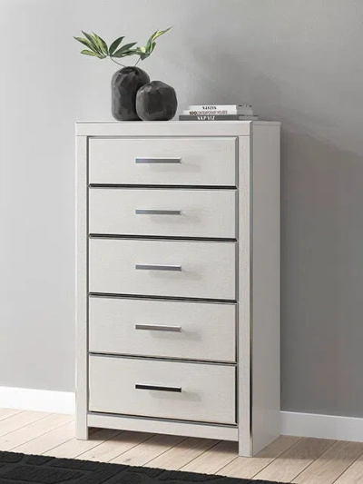 Ashley Birmonton Chest Of Drawers In White