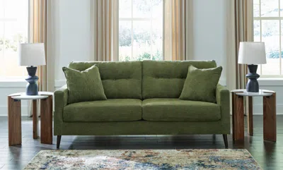 Ashley Bixler Sofa In Olive