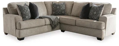 Ashley Bovarian 2-piece Sectional In Stone