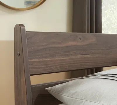 Ashley Calverson Queen Panel Headboard In Mocha