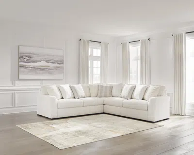Ashley Chessington 3-piece Sectional In Ivory